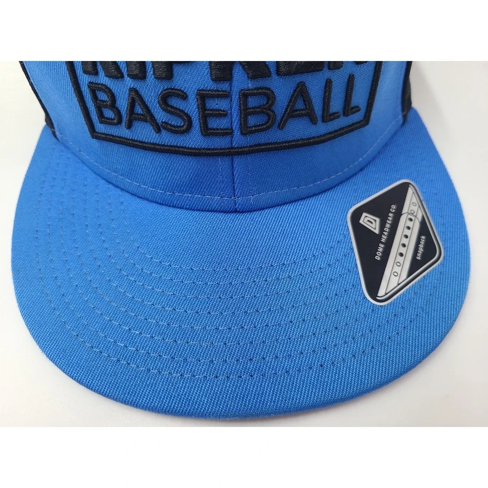 Ripken Baseball Snapback Hat Cap‎ Polyester Blend Outdoors Men Women Blue Black